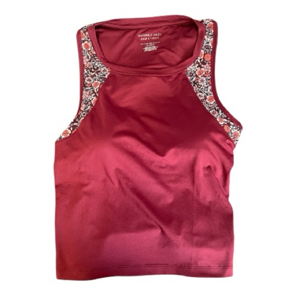 Sincerely Jules Red Floral Tank Top